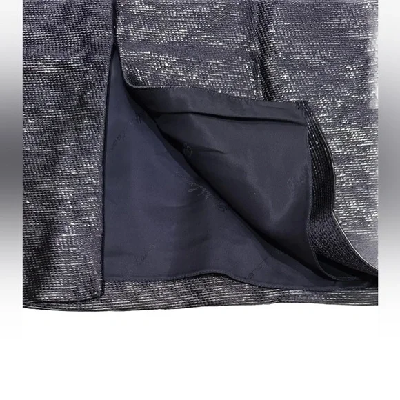 NWT $2990 Ralph Lauren Collection Mychele Metallic Strapless Cocktail Dress Sz 8 - Picture 8 of 16